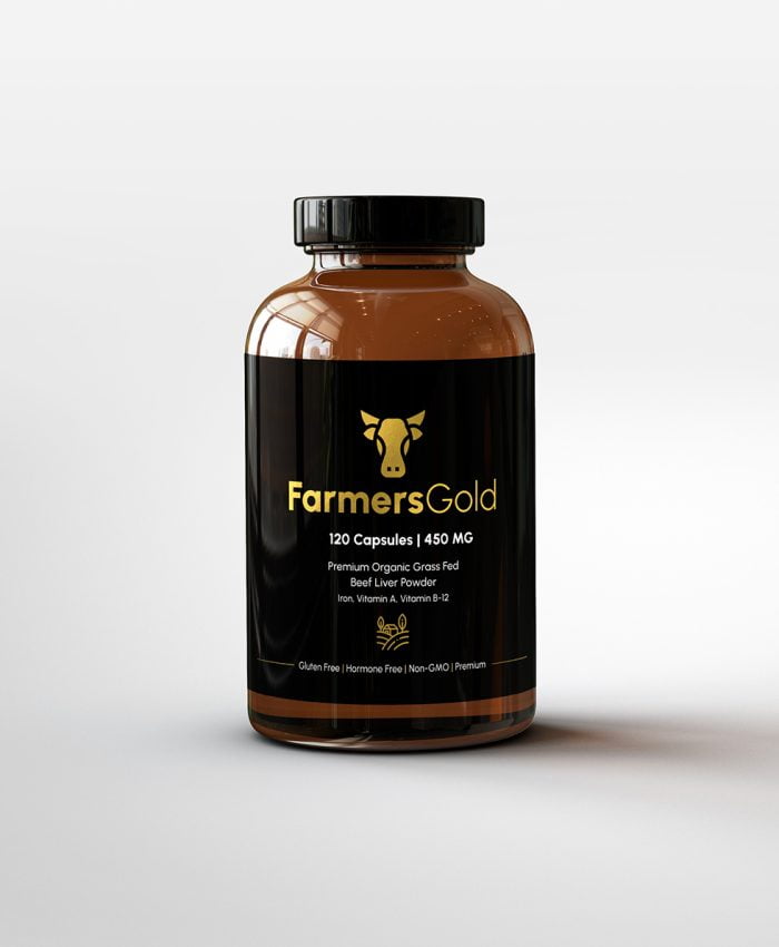 farmer gold beef liver protein powder capsules 1