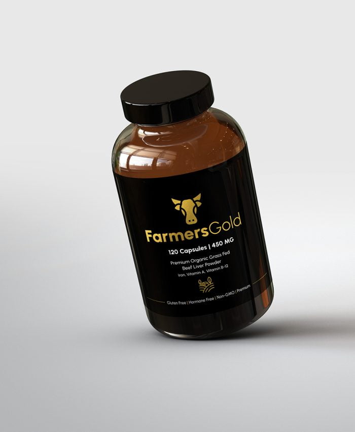 farmer gold beef liver protein powder capsules 2