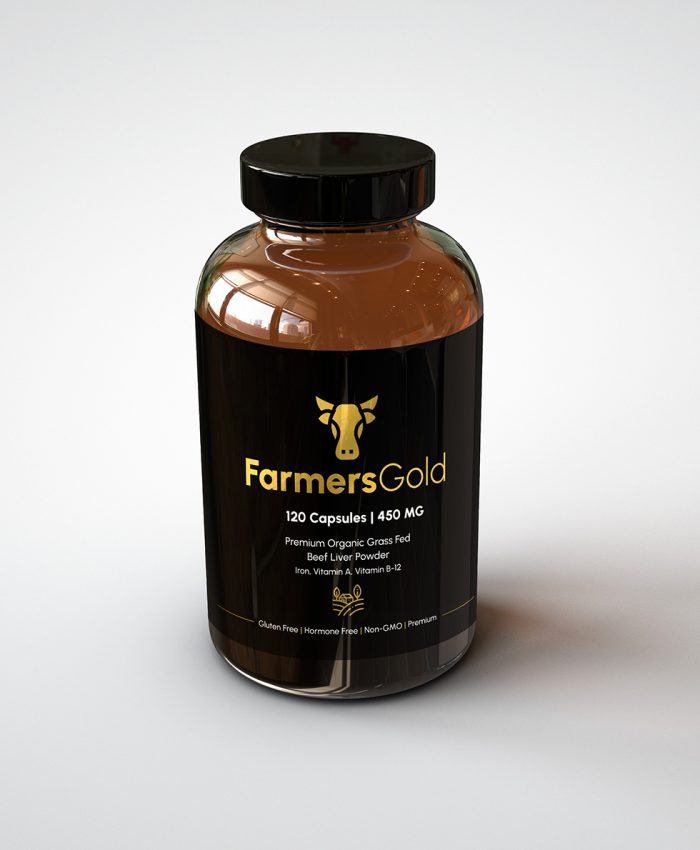 farmer gold beef liver protein powder capsules 3