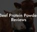 Beef Protein Powder Reviews