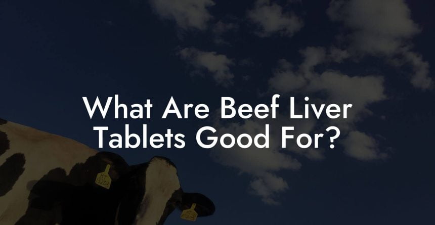 What Are Beef Liver Tablets Good For? - Beef Liver Powders